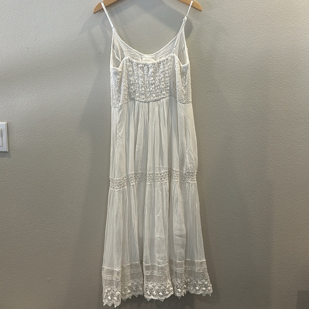 Off white midi dress S - Picture 8 of 8